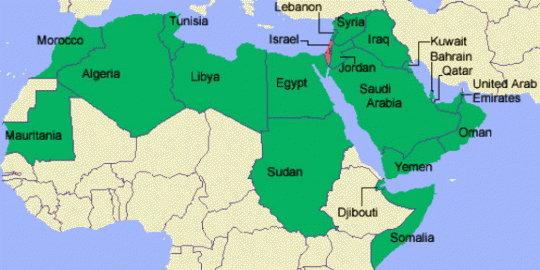 Tiny Israel on the Map