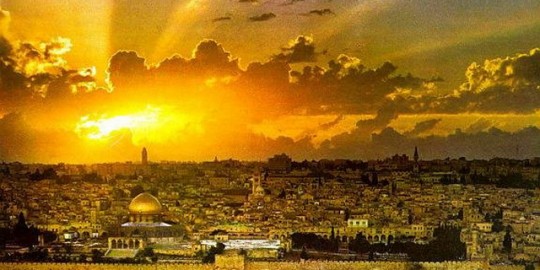 Jerusalem sunset