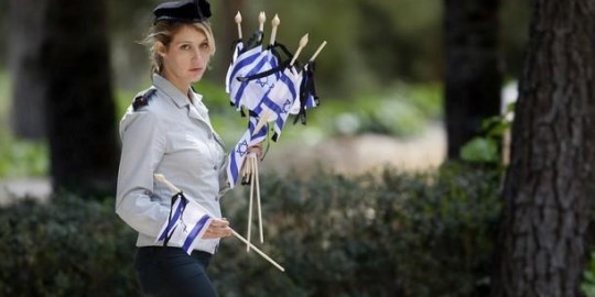 Israeli soldier girl 25 - Cropped