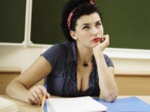 Woman thinking