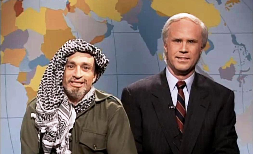 Will Ferrell as Netanyahu on SNL in 1998