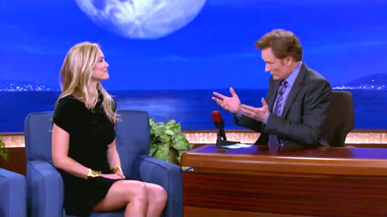 Israeli Model Bar Refaeli Explains Underwear to Conan