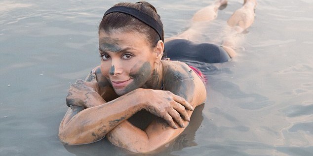 Paula Abdul has Bat Mitzvah & Swims in Dead Sea in Israel